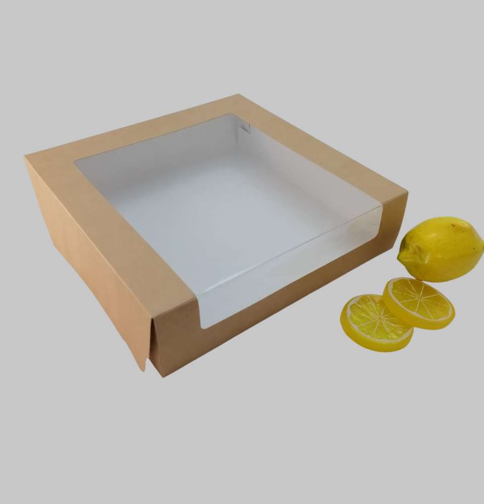 225х225х60 крафт с окном 2