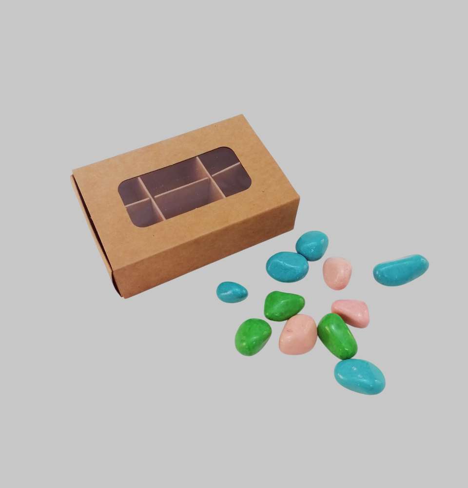 6 конфет крафт пенал