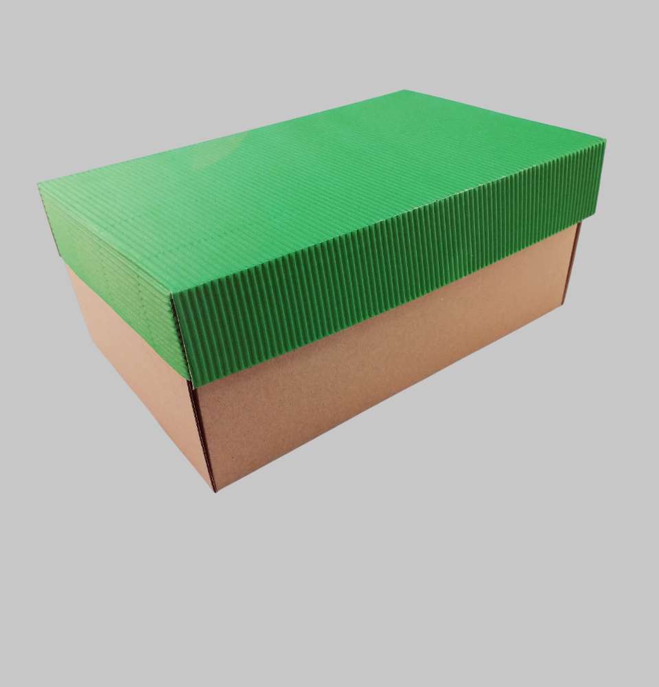 Гофрокороб самосборный, 270х165х110 мм, крышка гофрированная 2