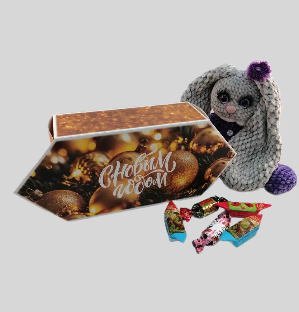 конфета мал с новым годом игрушки 2