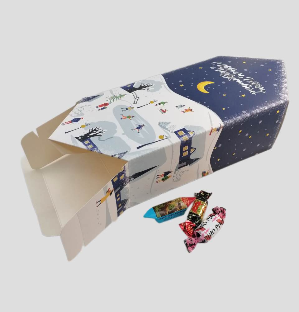 конфета с новым годом и рождеством 2