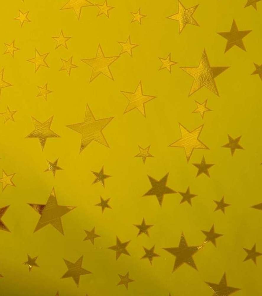 пленка золотые звезды