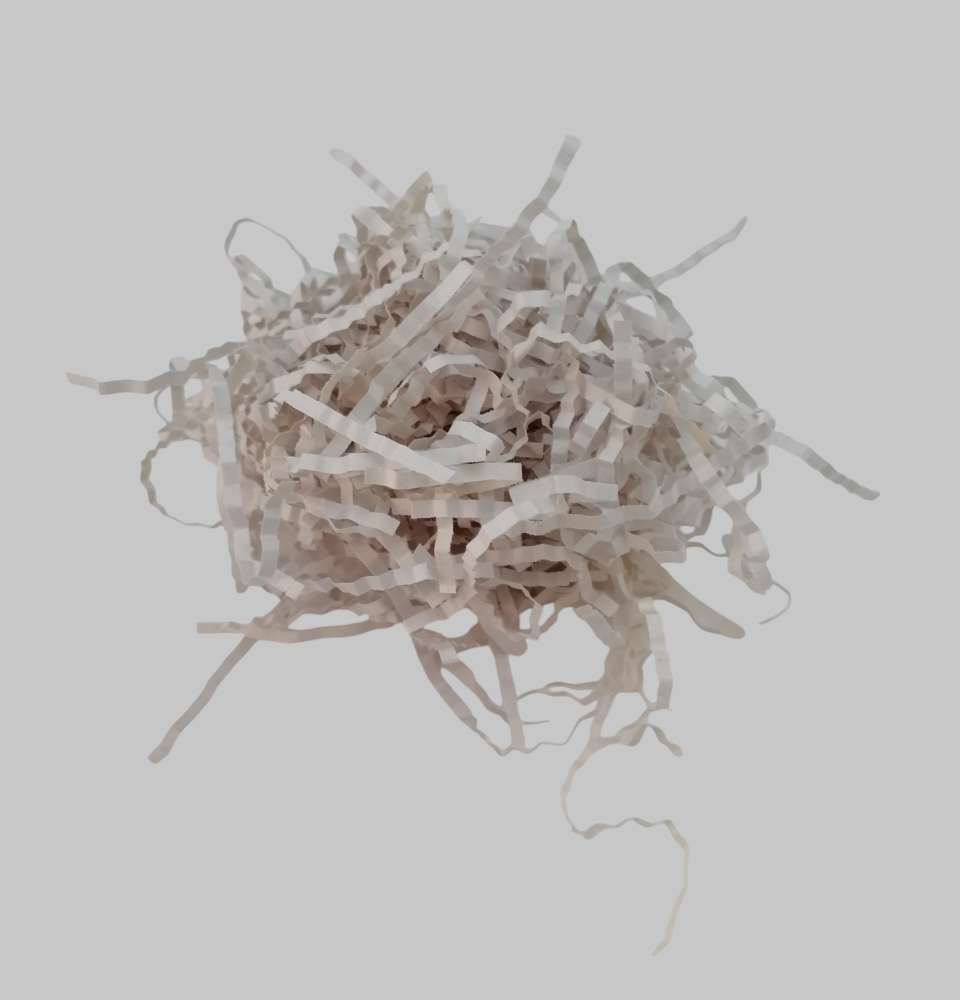 стружка бумажная серая